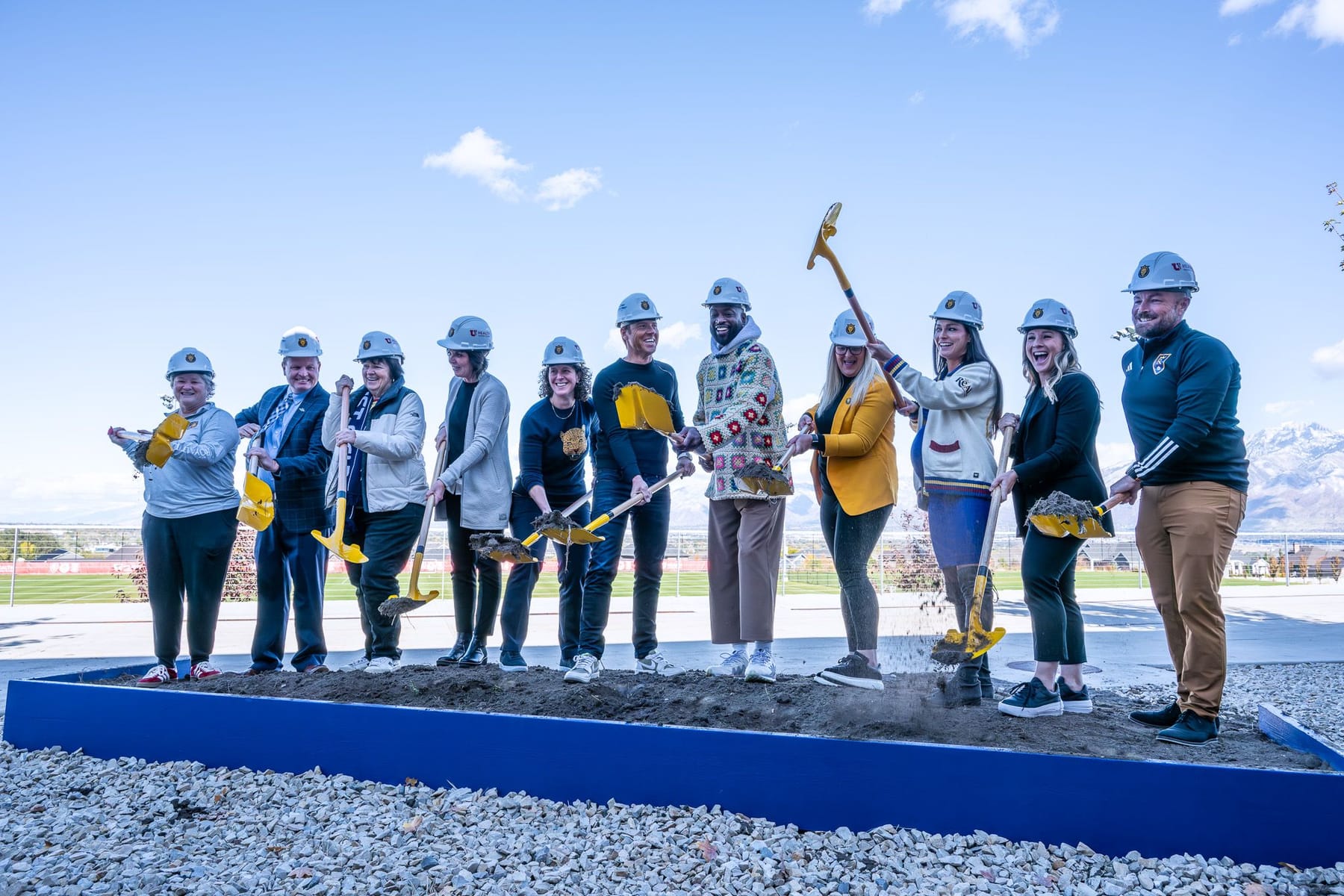 Utah Royals announce plans for a new training facility, hold ceremonial groundbreaking 